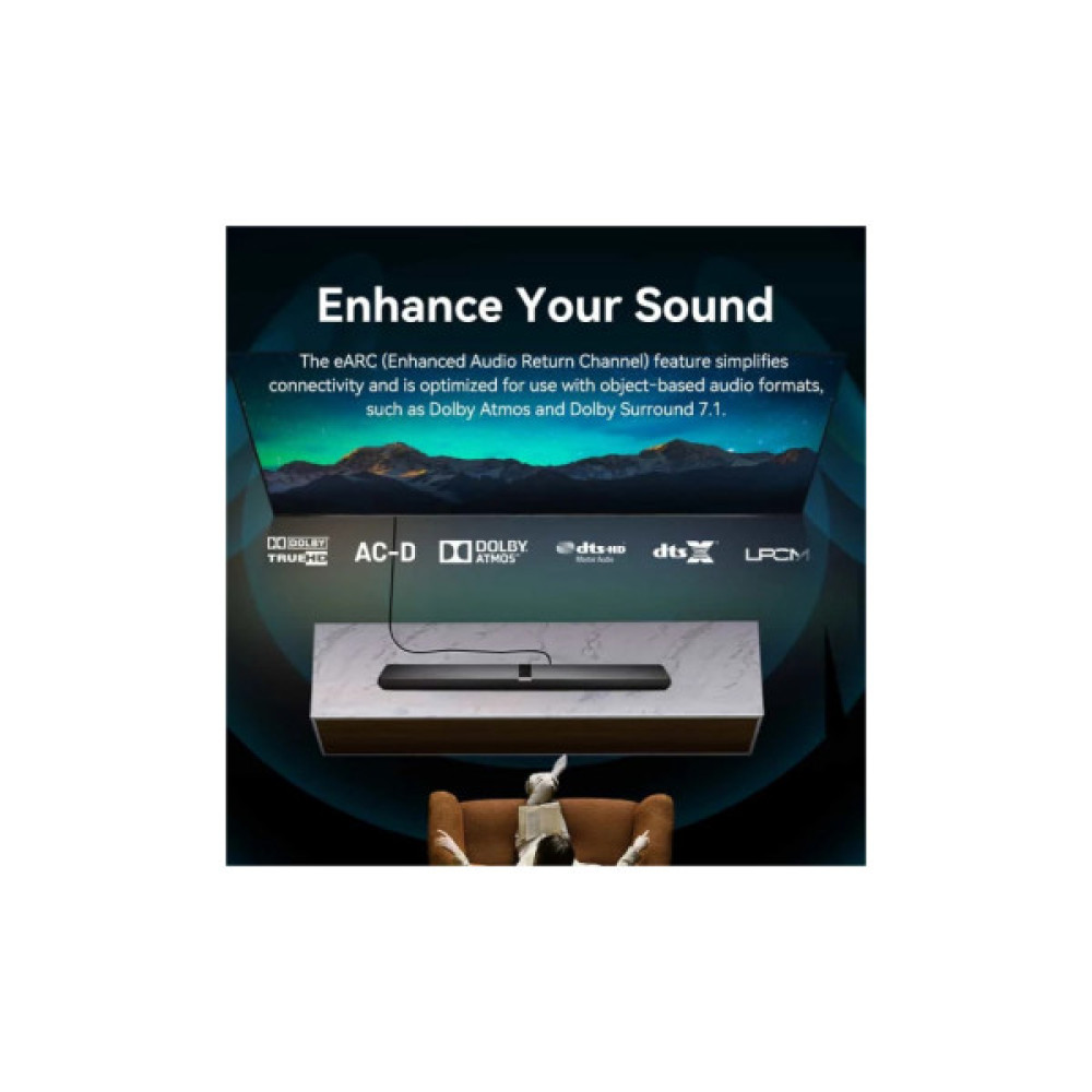 Кабель мультимедійний HDMI M to HDMI mini M 2.0m V2.1 8K 60Hz green VENTION (AGJGH)