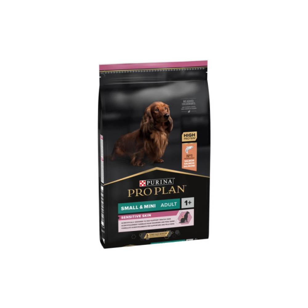 Сухий корм для собак Purina Pro Plan Small&Mini Sensitive Skin з лососем 7 кг (7613035123441)