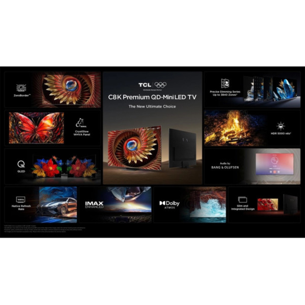 Телевізор TCL 75C8K