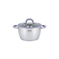 Каструля Pepper Purple Iris Silicone 22 см 4,2 л PR-1109-22 (107796)