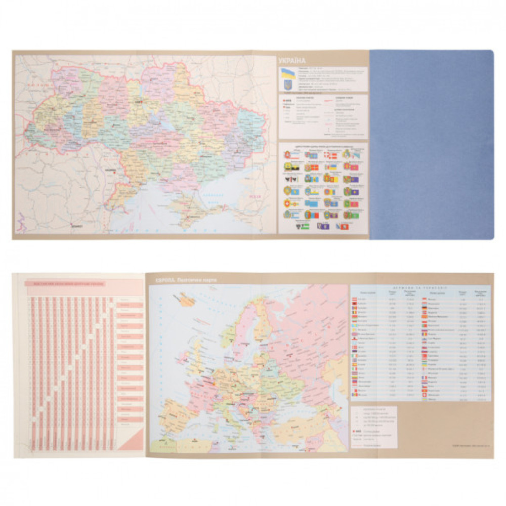 Тижневик Leo planner А5 датований 2026 "Vitto", м‘який, блакитний, 368 сторінок (252644)