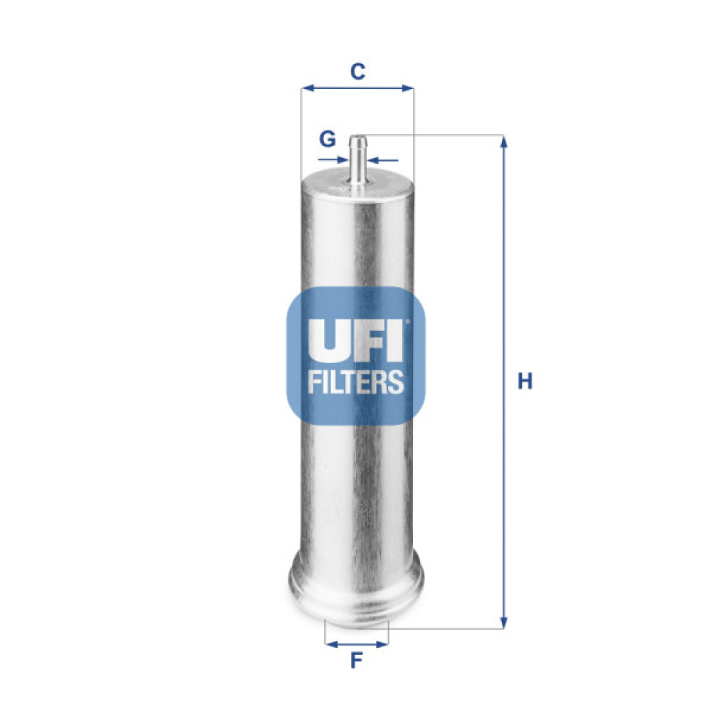 Фільтр паливний UFI 31.851.00 Фільтр паливний UFI 31.851.00