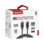 Кабель мультимедійний HDMI M to HDMI M 10.0m V2.0 black Promate (prolink4k60-10m) Кабель мультимедійний HDMI M to HDMI M 10.0m V2.0 black Promate (prolink4k60-10m)
