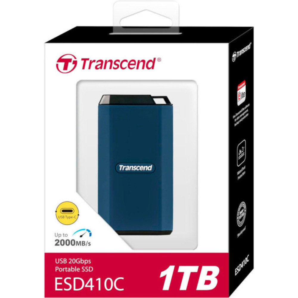 Накопичувач SSD USB Type-C 1TB ESD410C Transcend (TS1TESD410C)
