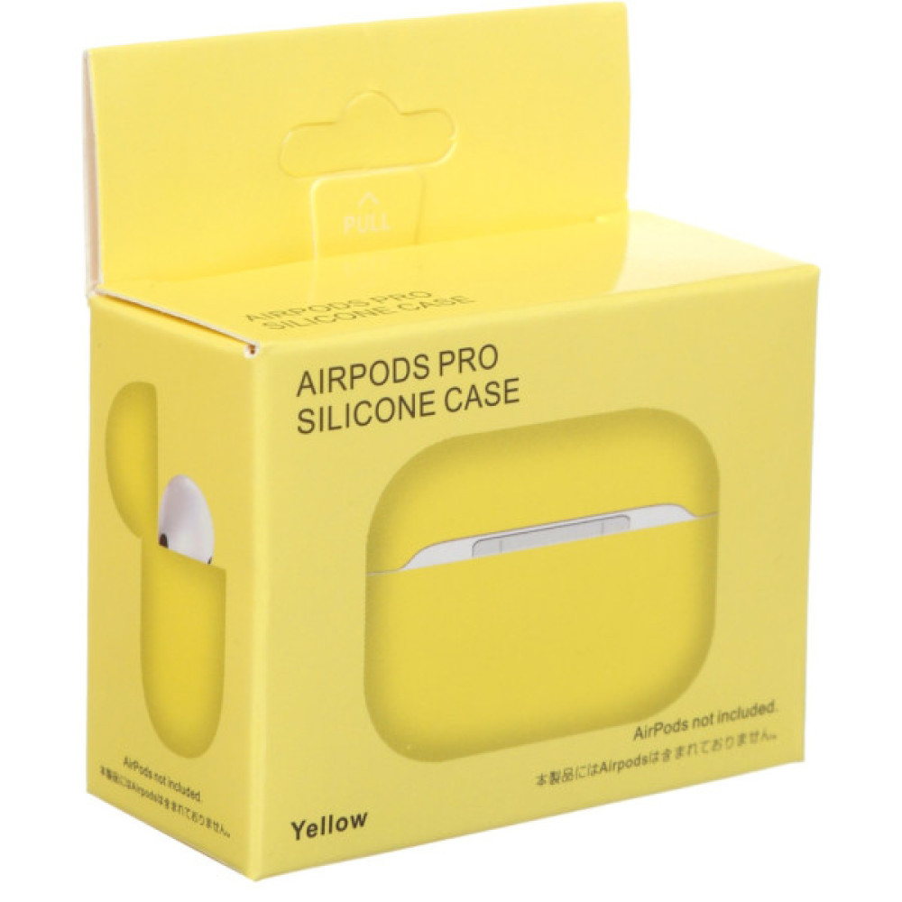 Чохол для навушників Armorstandart Ultrathin Silicone Case для Apple AirPods Pro Yellow (ARM55963)