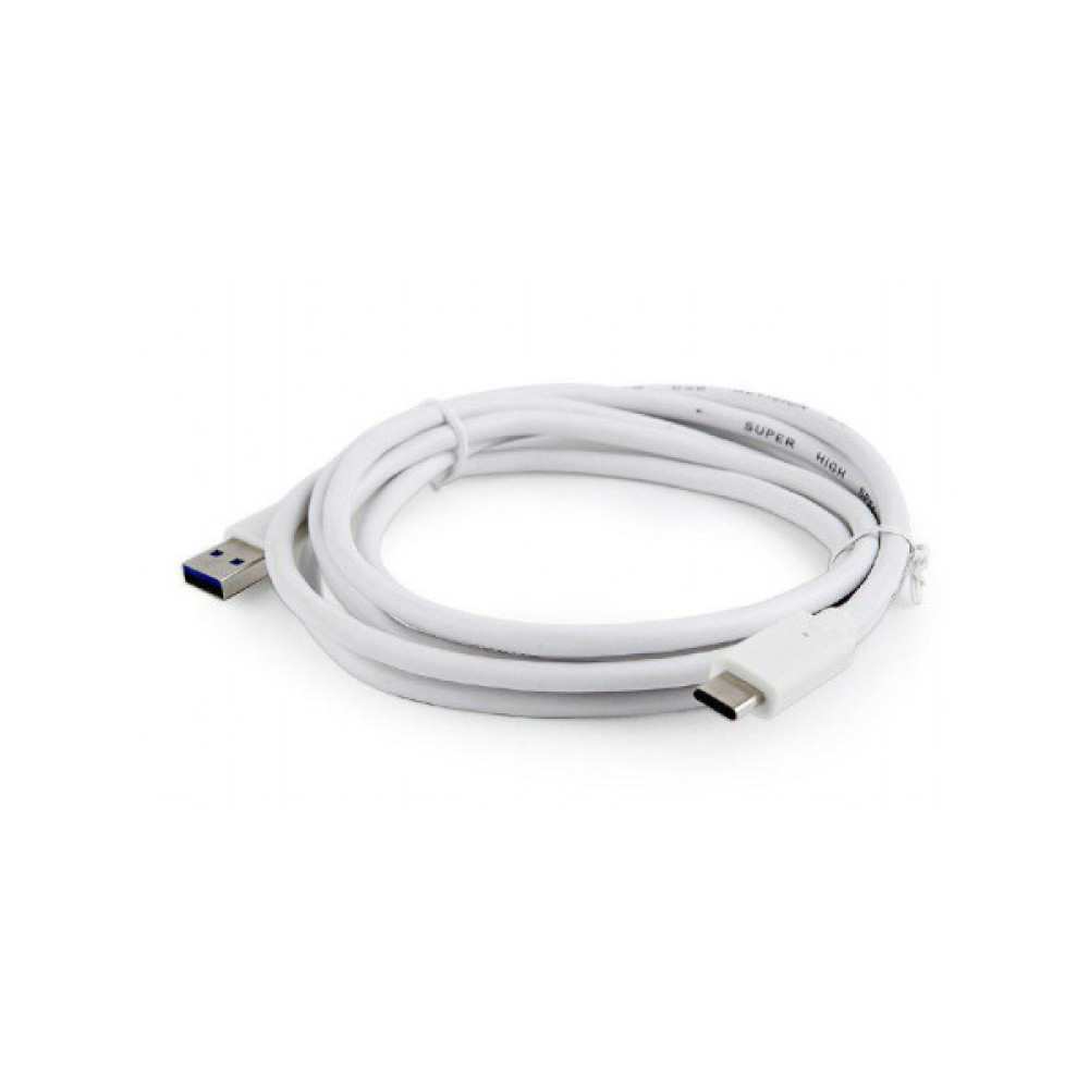 Дата кабель USB 3.0 AM to USB-C 1.8m Cablexpert (CCP-USB3-AMCM-6-W)