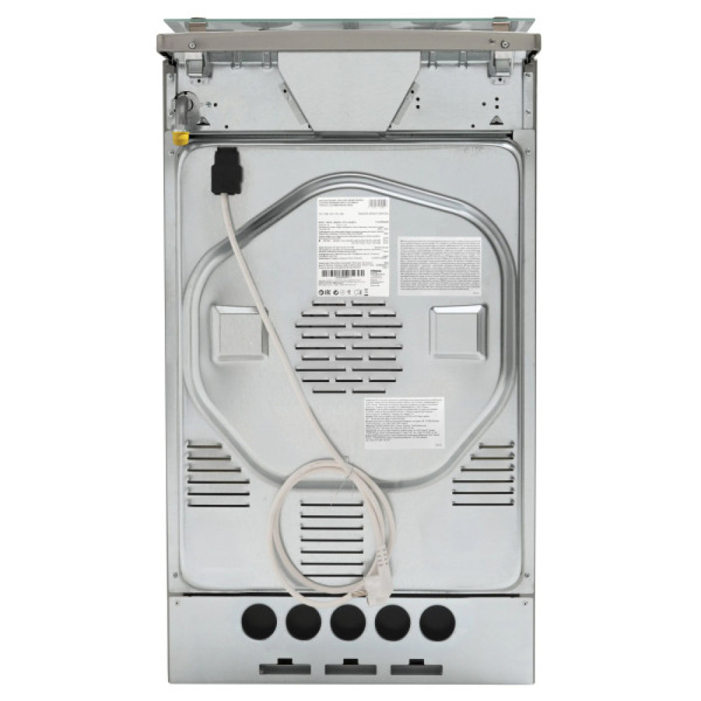 Плита Hansa комбінована, 65л, 50x60см, дисплей, конвекція, чавун, нерж