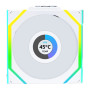 Кулер до корпусу Lian Li UNI Fan SL WIRELESS LCD 120-1, White (G99.12SLLCD1W1W.00)