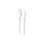 Дата кабель USB 2.0 AM to USB-C 1.0m white XO (NB230_C_White)