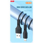 Дата кабель USB 2.0 AM to USB-C 1.0m white XO (NB230_C_White)