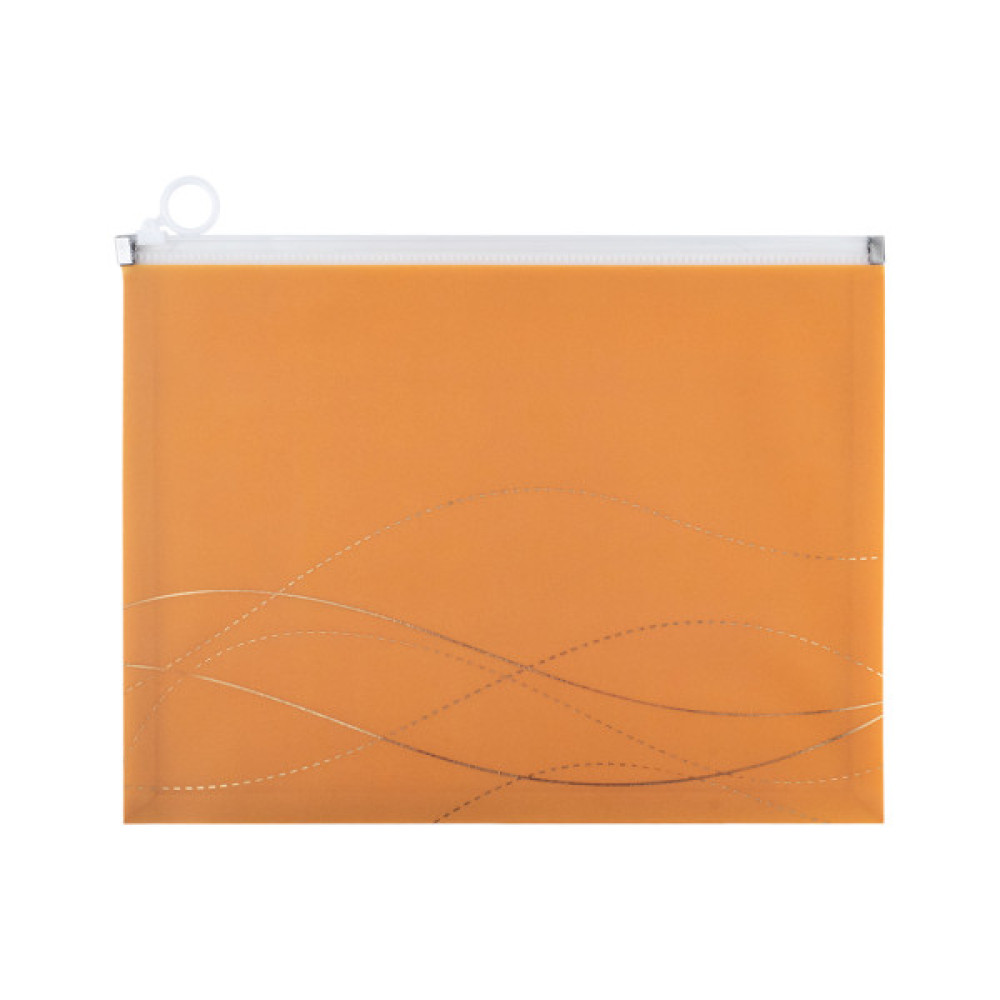 Папка на блискавці Axent zip-lock А4 Waves-1 (1497-40-A)