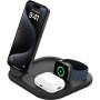 Зарядний пристрій Belkin 3in1 Magnetic Foldable iPhone/Watch/AirPods Qi2 15W black (WIZ029VFBK) Зарядний пристрій Belkin 3in1 Magnetic Foldable iPhone/Watch/AirPods Qi2 15W black (WIZ029VFBK)