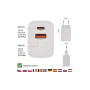 Зарядний пристрій EMOS V02G20 1xUSB-A + 1xUSB-C PD20W GaN (V02G20) Зарядний пристрій EMOS V02G20 1xUSB-A + 1xUSB-C PD20W GaN (V02G20)