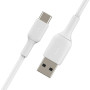 Дата кабель USB 2.0 AM to USB-C 2.0m PVC white Belkin (CAB001BT2MWH) Дата кабель USB 2.0 AM to USB-C 2.0m PVC white Belkin (CAB001BT2MWH)