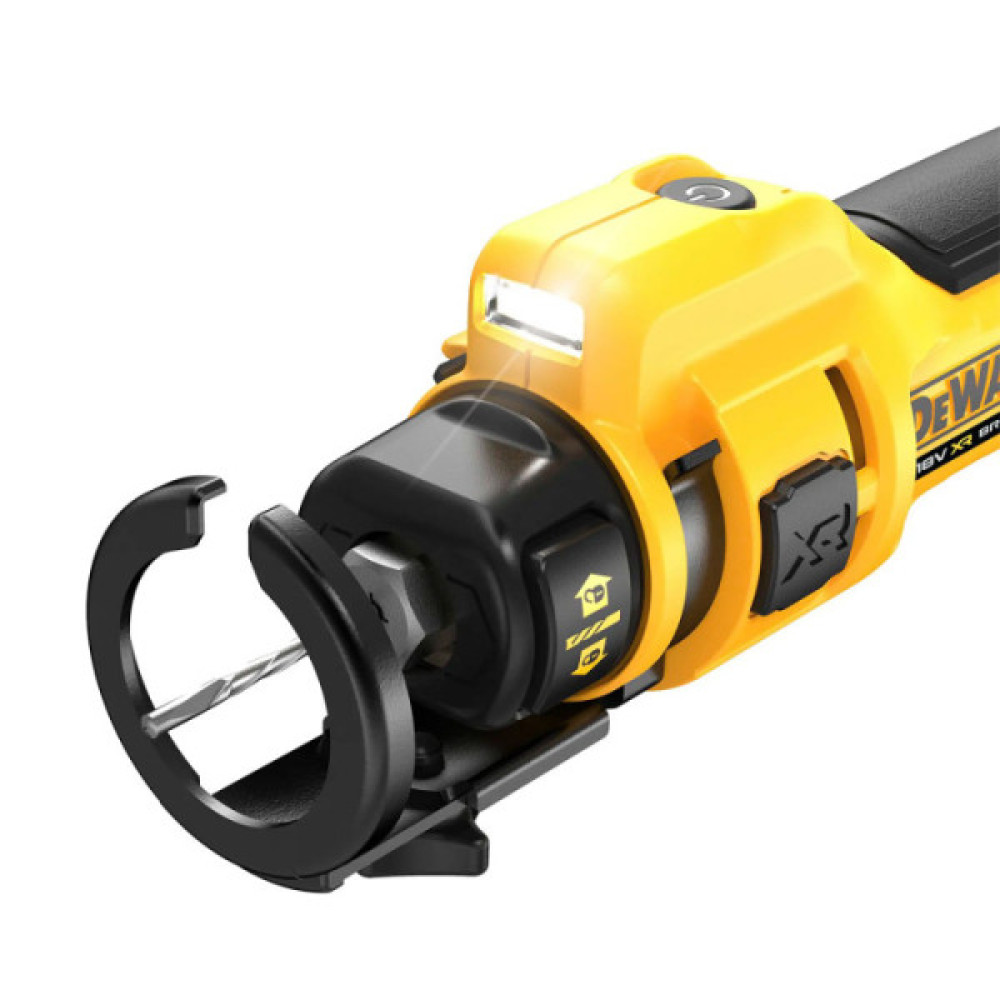 Фрезер акумуляторний DeWalt 18В XR Li-Ion 26000об/хв цанга 3.2-6.4мм 0.79кг без АКБ та ЗП