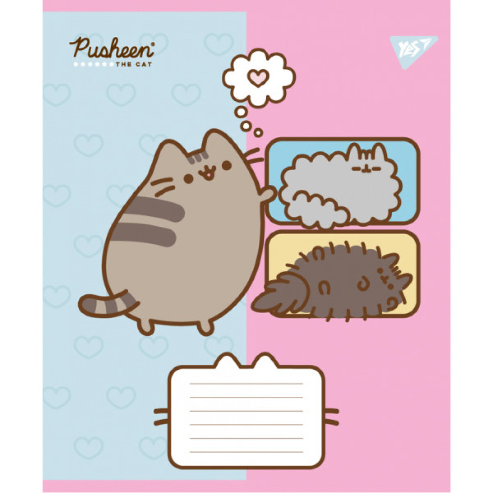 Зошит Yes Pusheen Funny А5 18 аркушів клітинка (767605)