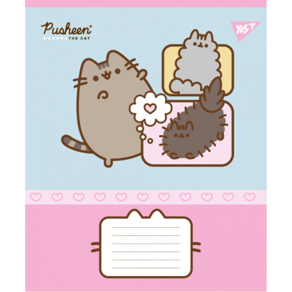 Зошит Yes Pusheen Funny А5 18 аркушів клітинка (767605)