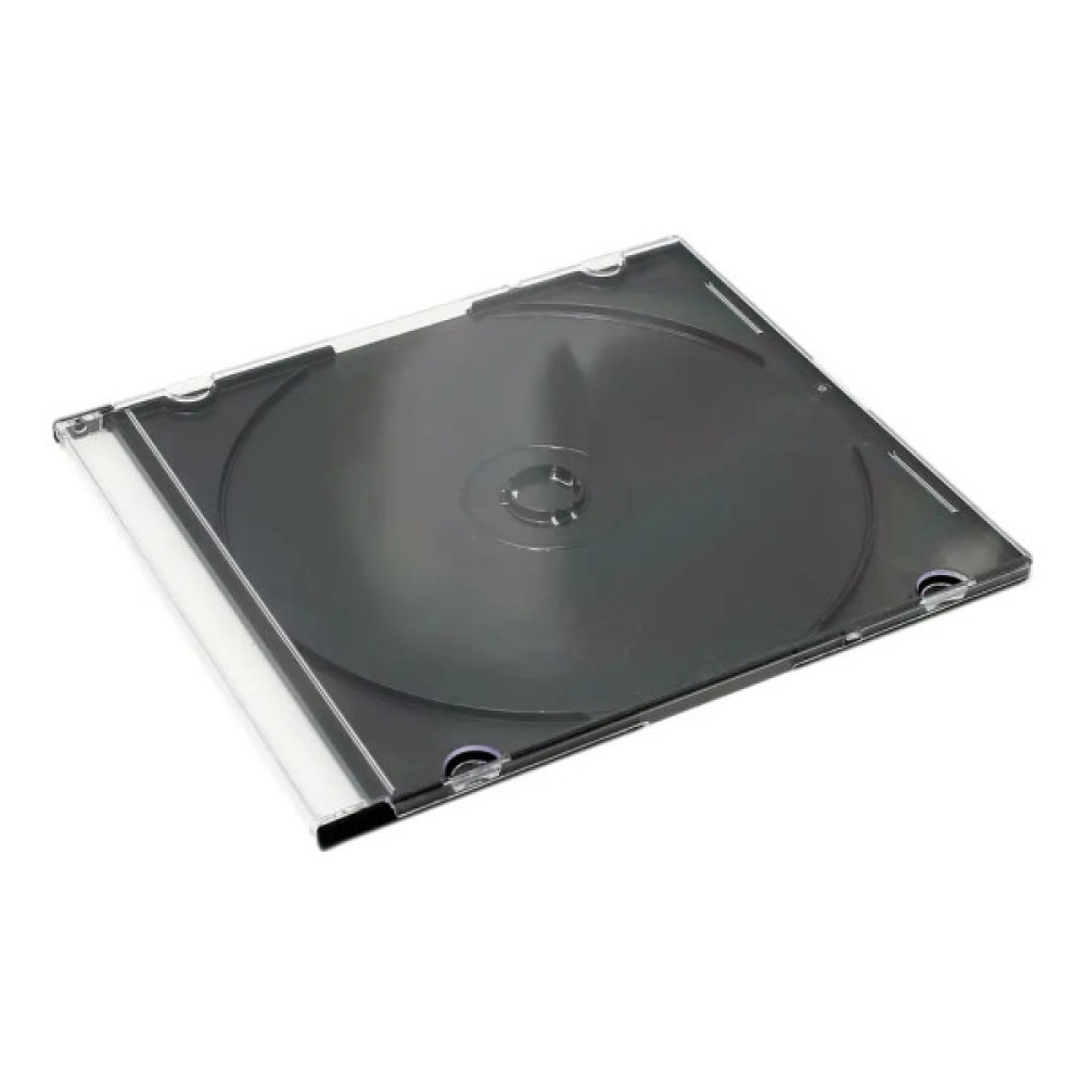 Бокс для диска CD/DVD Slimcase Black 200шт Verbatim (49979)