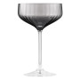 Набір келихів Ardesto Black Mars Alcor 330мл, 2шт, скло, сірий (AR2633GF)