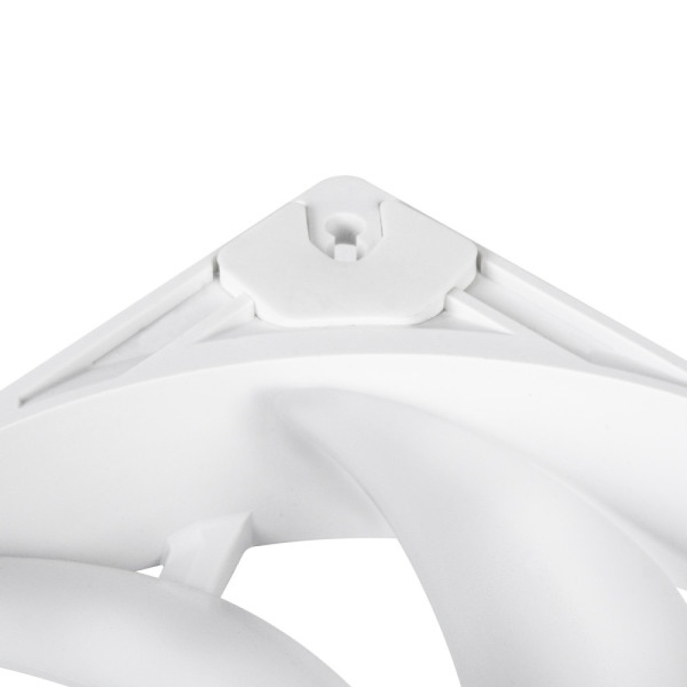 Корпусний вентилятор  SilverStone Vista VS140W ARGB, 140мм, 1600rpm, 4pin PWM, 3pin +5VARGB, 30.8dBa, білий