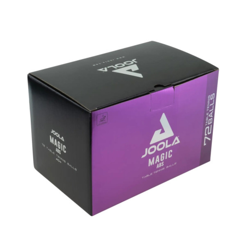 М'ячик для настільного теніса Joola Magic ABS 40+ White 72 шт (44216) (930813)