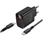 Зарядний пристрій BOROFONE BA97A Ilustre USB-C PD30W digital display + cable USB-C to USB-C Black (6941991120503) Зарядний пристрій BOROFONE BA97A Ilustre USB-C PD30W digital display + cable USB-C to USB-C Black (6941991120503)
