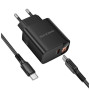 Зарядний пристрій BOROFONE BA97A Ilustre USB-C PD30W digital display + cable USB-C to USB-C Black (6941991120503) Зарядний пристрій BOROFONE BA97A Ilustre USB-C PD30W digital display + cable USB-C to USB-C Black (6941991120503)