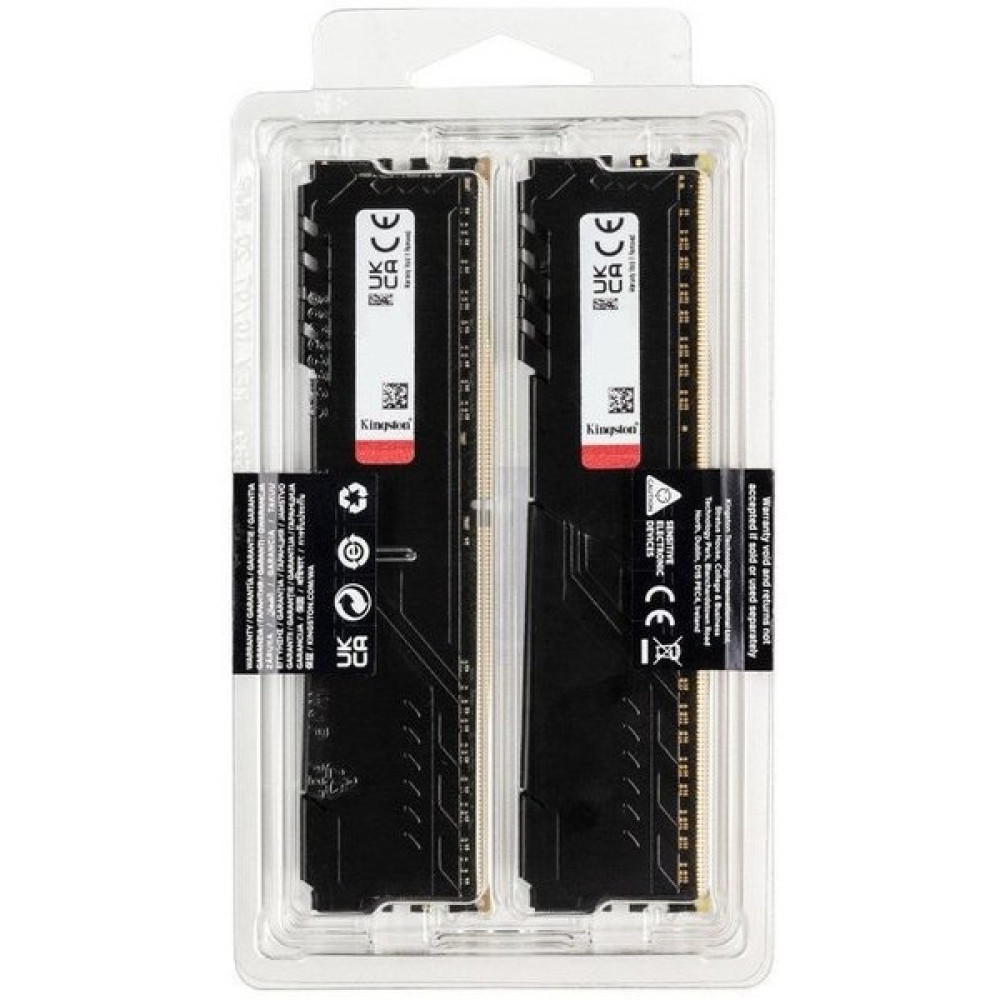 Пам'ять ПК Kingston DDR4 32GB KIT (16GBx2) 3200 FURY Beast