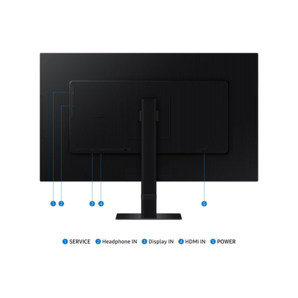 Монітор Samsung 27" S70D HDMI, DP, MM, IPS, 3840x2160
