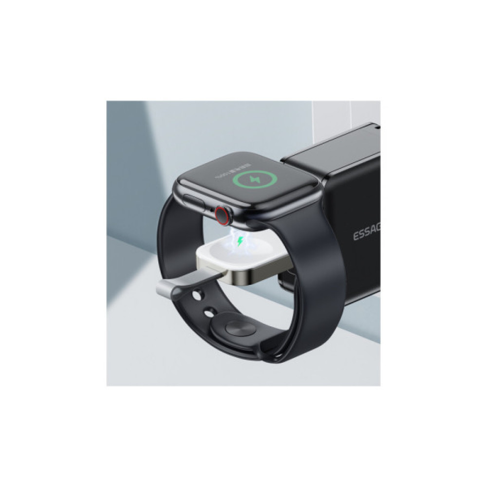 Зарядний пристрій Essager Wireless charger for smart watch USB-C (EWXT-YB02-Z)