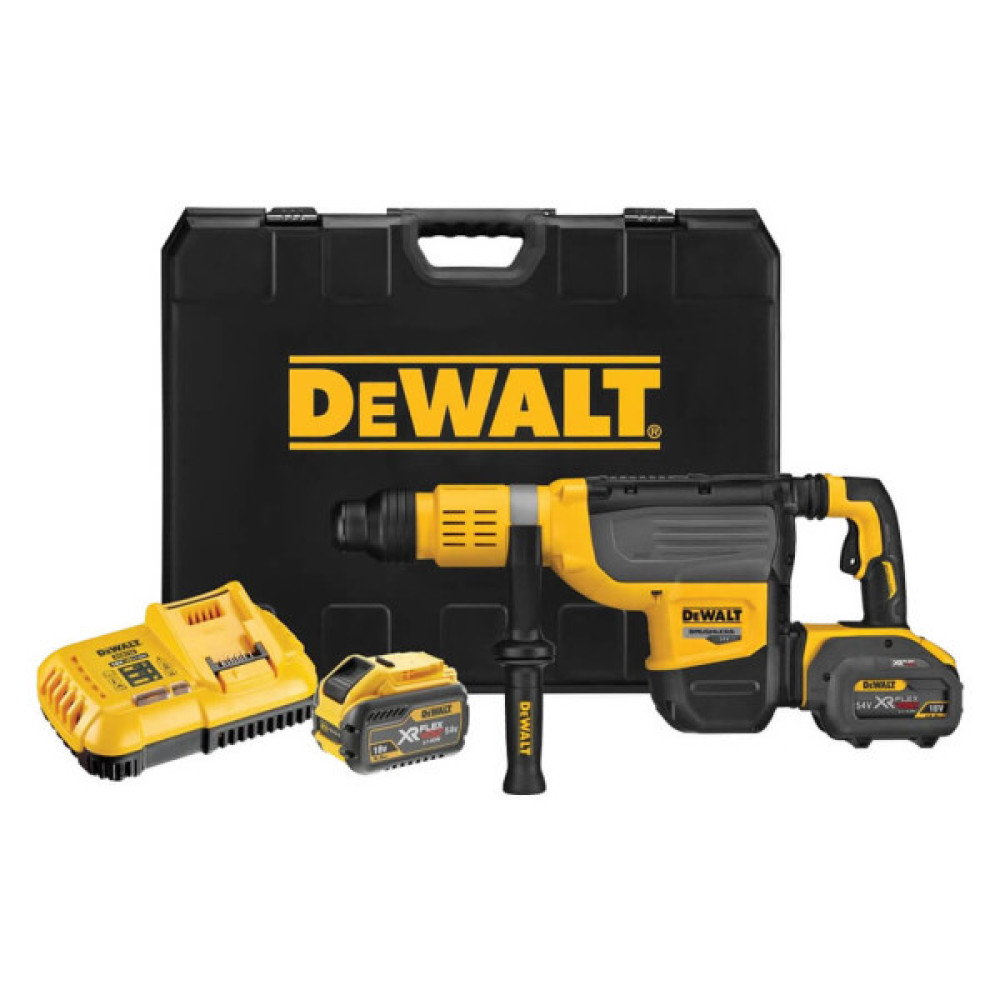 Перфоратор DeWALT безщітковий, SDS-Plus, 18 В, 2.1 Дж, 3 реж. (без АКБ та ЗП) (DCH775X2)