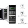 Мікрохвильова піч Panasonic, 20л, 800Вт, дисплей, відкр.кнопкою, нерж