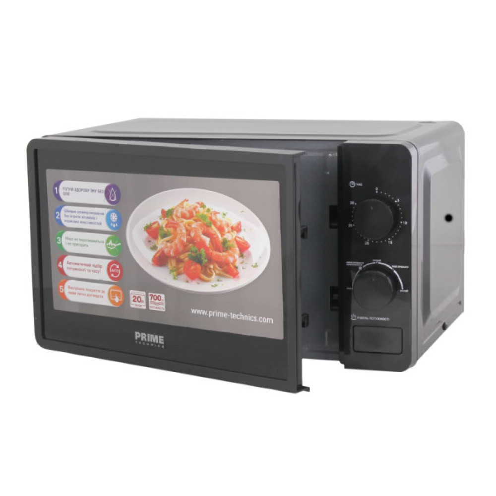 Мікрохвильова піч PRIME Technics PMW 20764 KB (PMW20764KB)