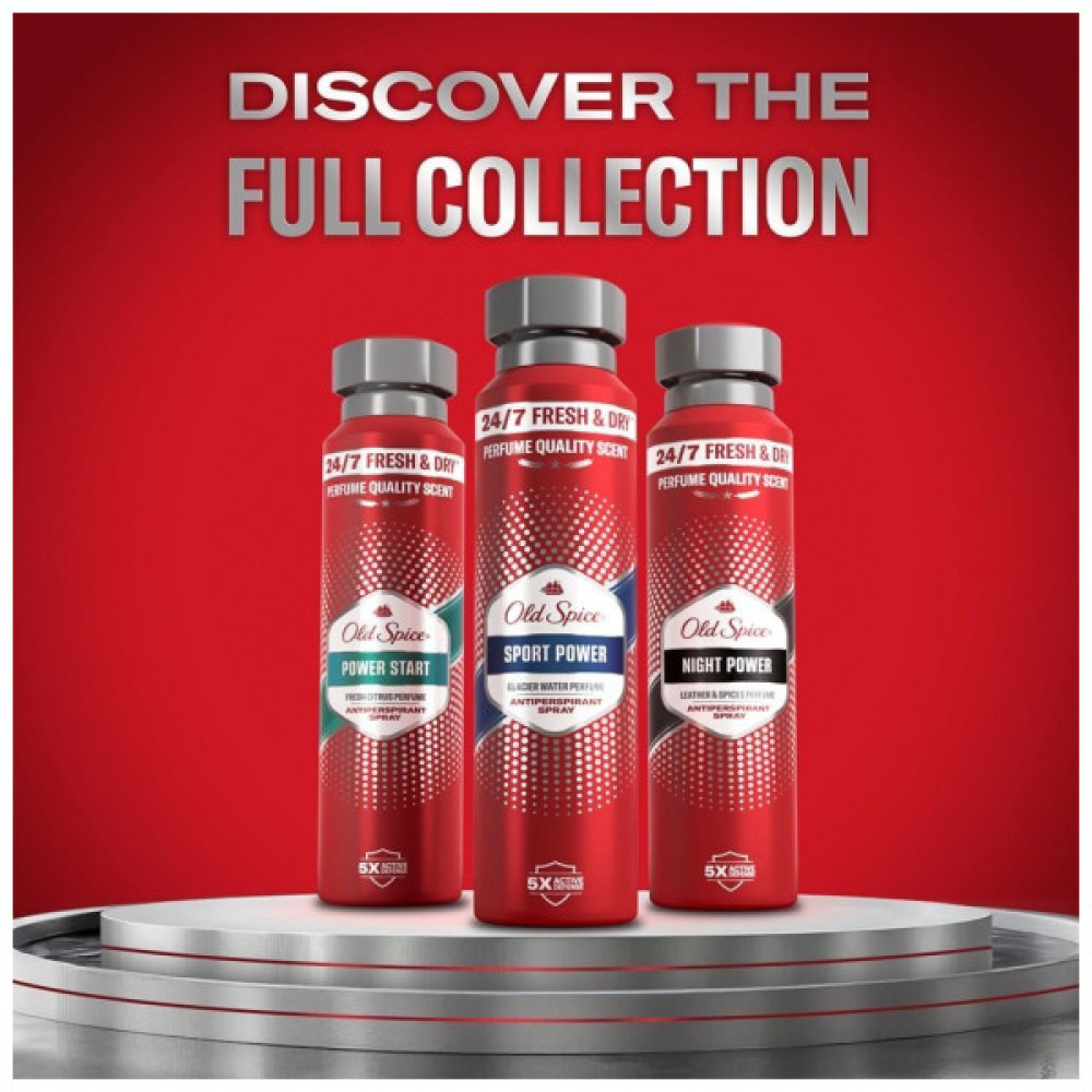 Антиперспірант Old Spice Power Start 150 мл (8700216639262)