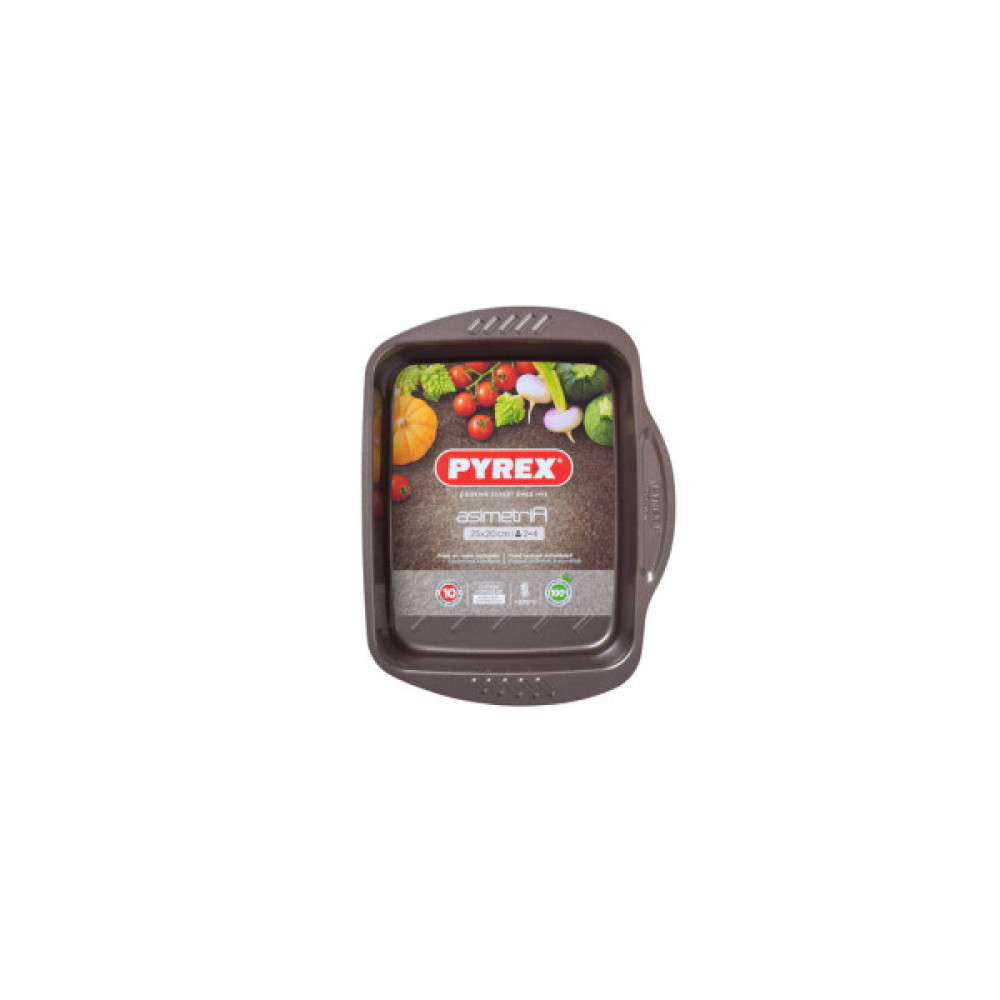 Форма для випікання Pyrex Asimetria 25 х 20 см прямоугольная (AS25RR0)