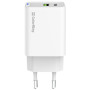 Зарядний пристрій ColorWay C101E GaN Mini 45W PD PPS USB-C + USB-A QC4.0 white (CW-CHS060PD-WT) Зарядний пристрій ColorWay C101E GaN Mini 45W PD PPS USB-C + USB-A QC4.0 white (CW-CHS060PD-WT)
