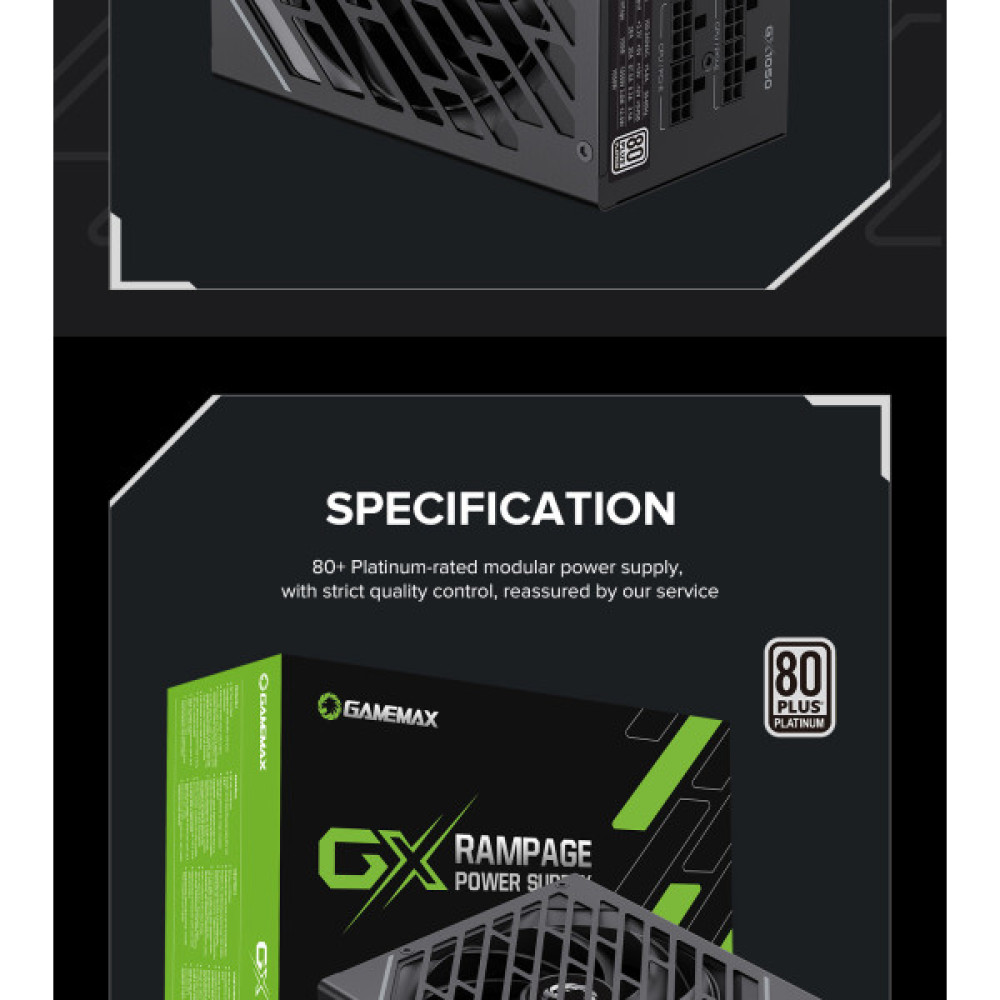 GAMEMAX GX-1050 PRO BK(ATX3.1PCIe5.1)