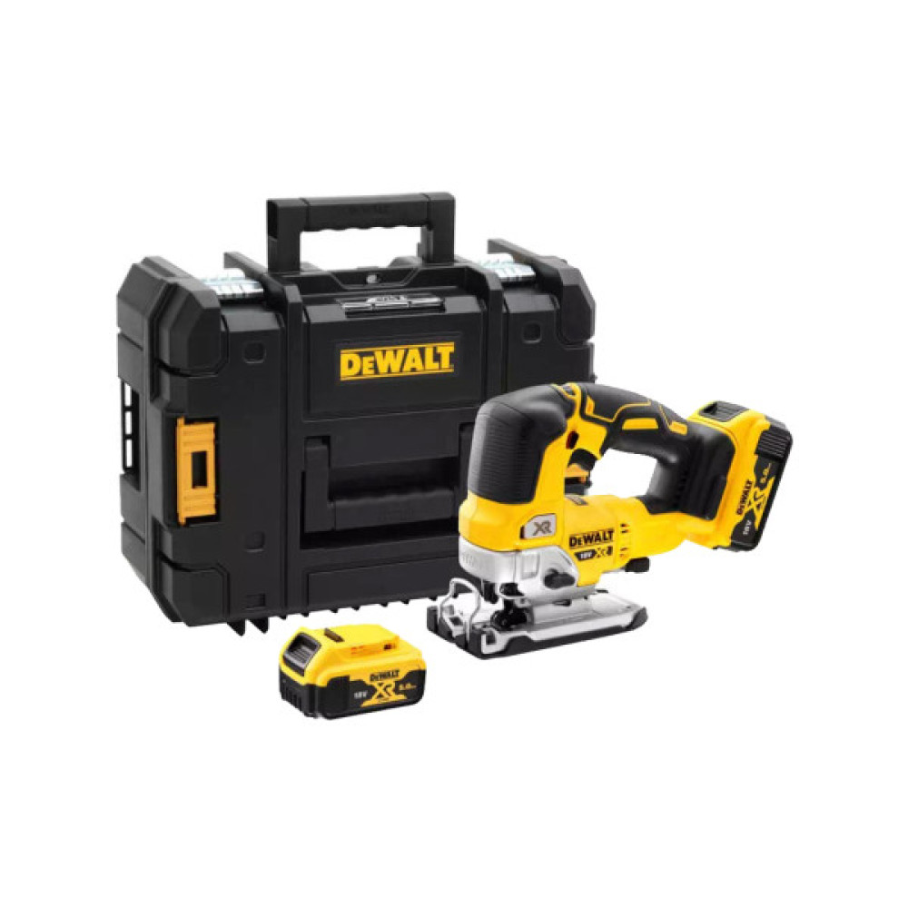 Електролобзик DeWALT 18В XR Li-lon, 1000 - 3200 ход/хв, TSTAK (без АКБ та ЗП) (DCS334NT)