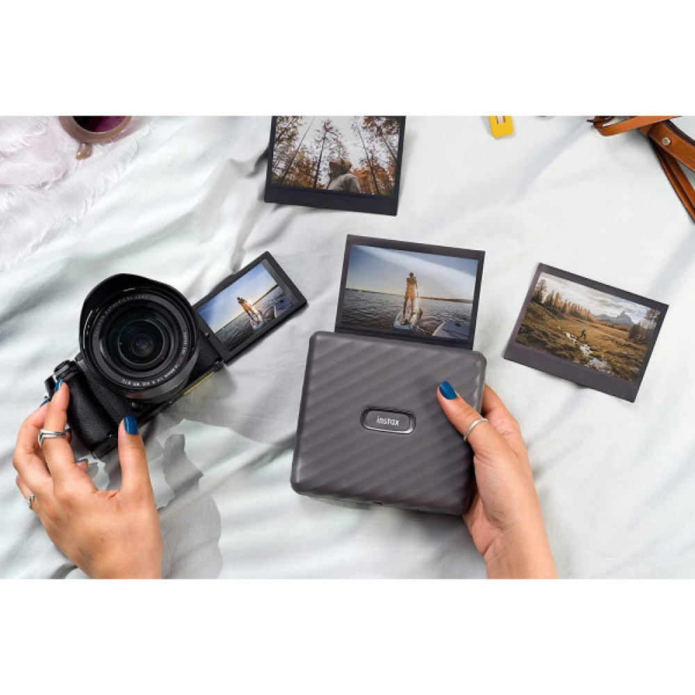 Фотопринтер Fujifilm INSTAX LINK WIDE M GRAY EX D