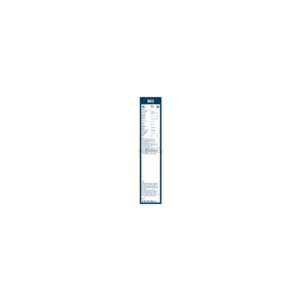 Щітка склоочисника Bosch 3 397 001 803
