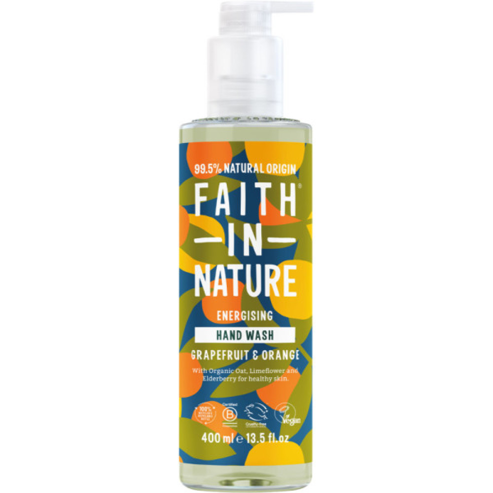 Рідке мило Faith in Nature Натуральне З грейпфрутом та апельсином 400 мл (708002401695)