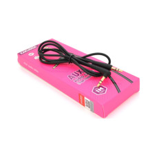 Кабель мультимедійний 3.5mm M to 3.5mm M 1.0m black iKAKU (YT-AUXGJ(M)/(M)-KSC-521-B) Кабель мультимедійний 3.5mm M to 3.5mm M 1.0m black iKAKU (YT-AUXGJ(M)/(M)-KSC-521-B)