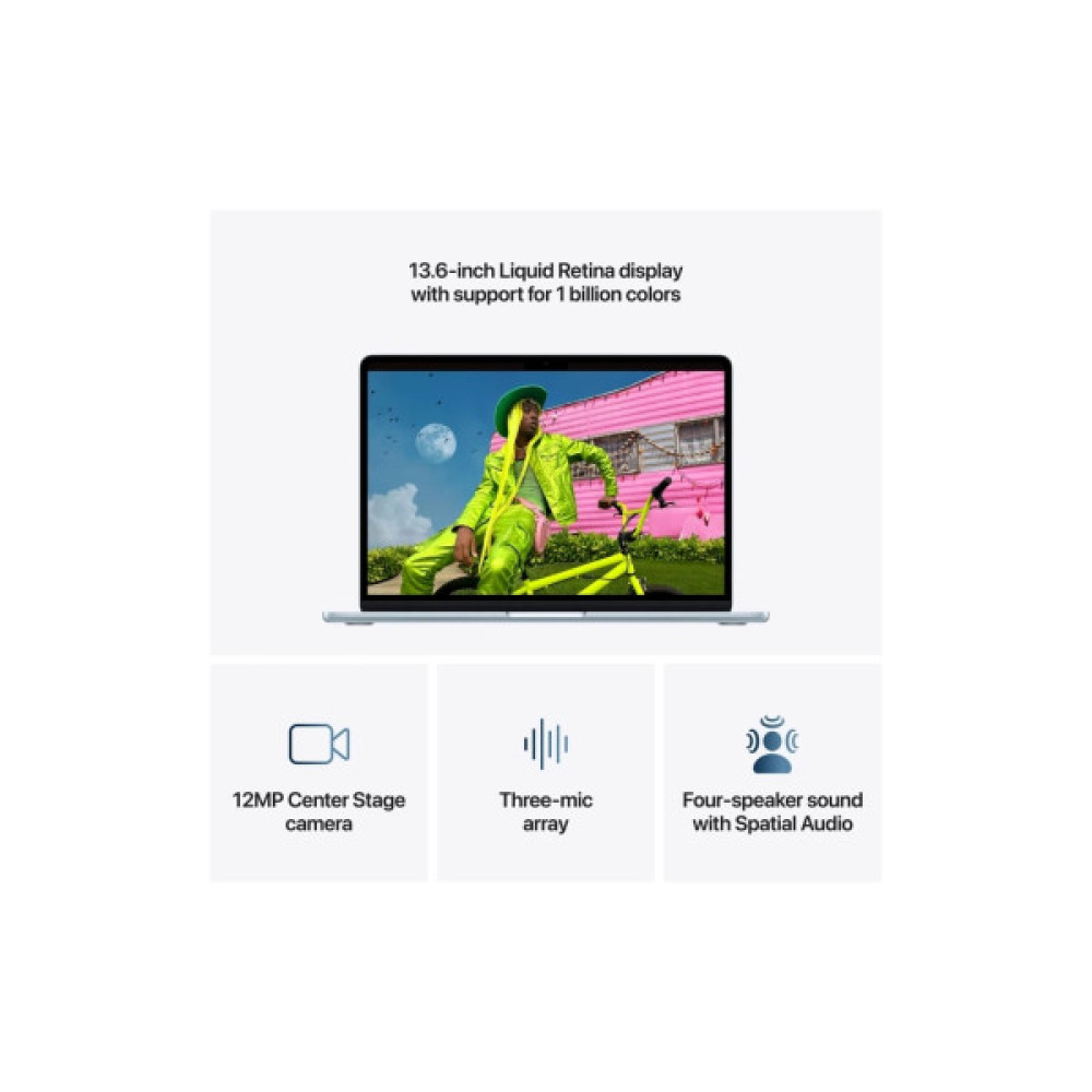 Ноутбук Apple MacBook Air 13 M5 A3449 Silver (MDH74UA/A)