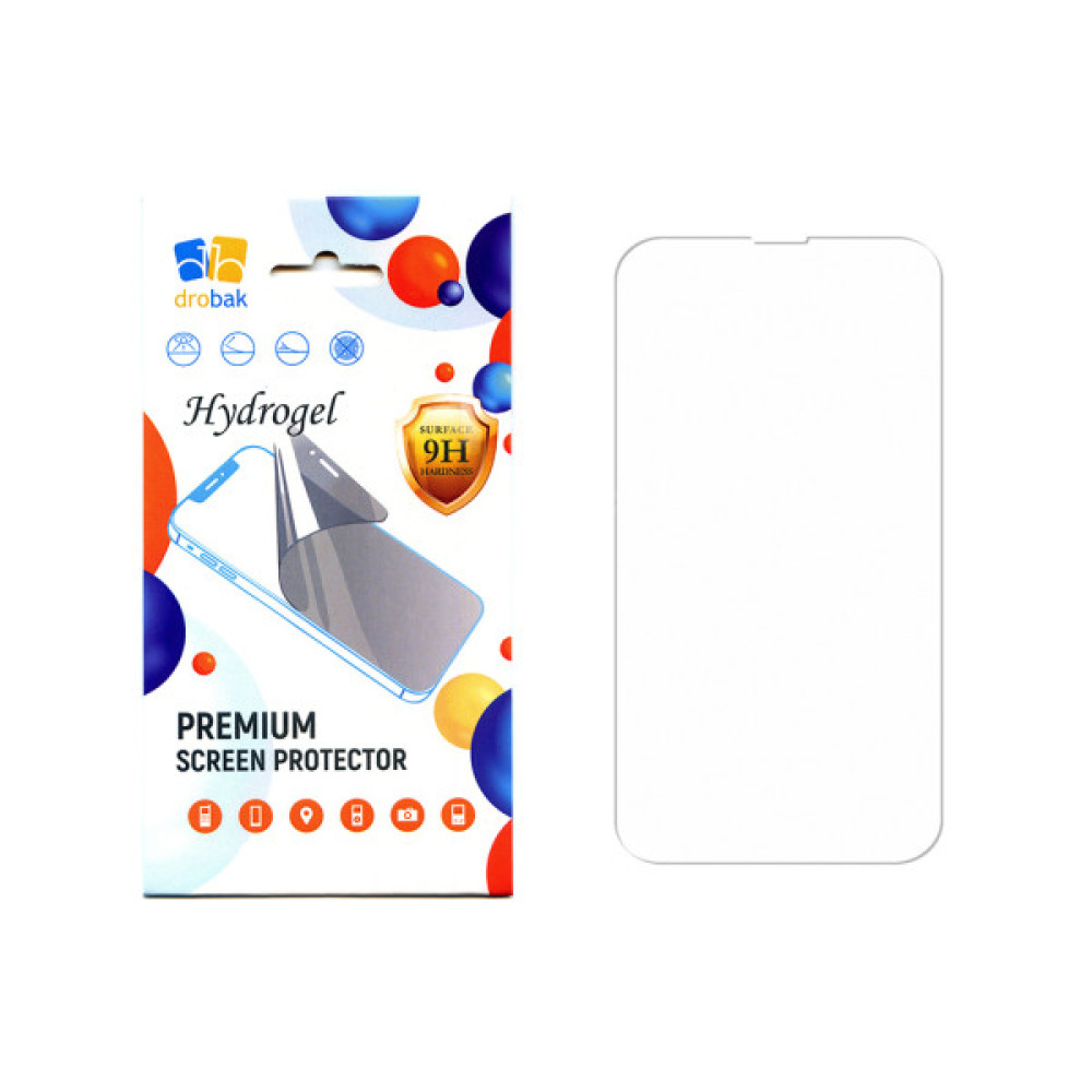 Плівка захисна Drobak Hydrogel Apple iPhone 15 Plus (292916)
