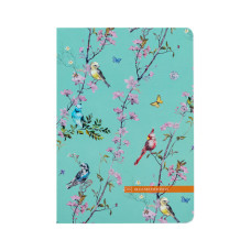 Книга записна Axent A5 Olga Selyshcheva Spring 80 аркушів, клітинка (8700-9-A-OS)