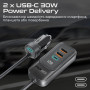 Зарядний пристрій Promate 2xUSB-C + 2xUSB-A (gearhub-120w.black) Зарядний пристрій Promate 2xUSB-C + 2xUSB-A (gearhub-120w.black)