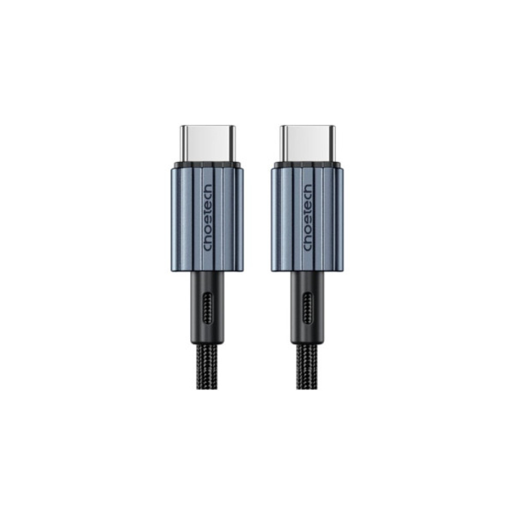 Дата кабель USB-C to USB-C 1.2m USB 2.0 60W Choetech (XCC-1014-BK)
