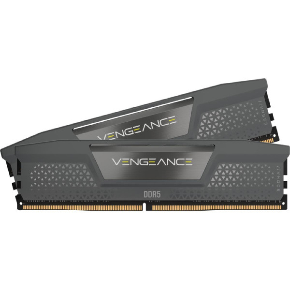 Модуль пам'яті для комп'ютера DDR5 32GB (2x16GB) 6400 MHz Vengeance Grey Corsair (CMK32GX5M2B6400Z32)