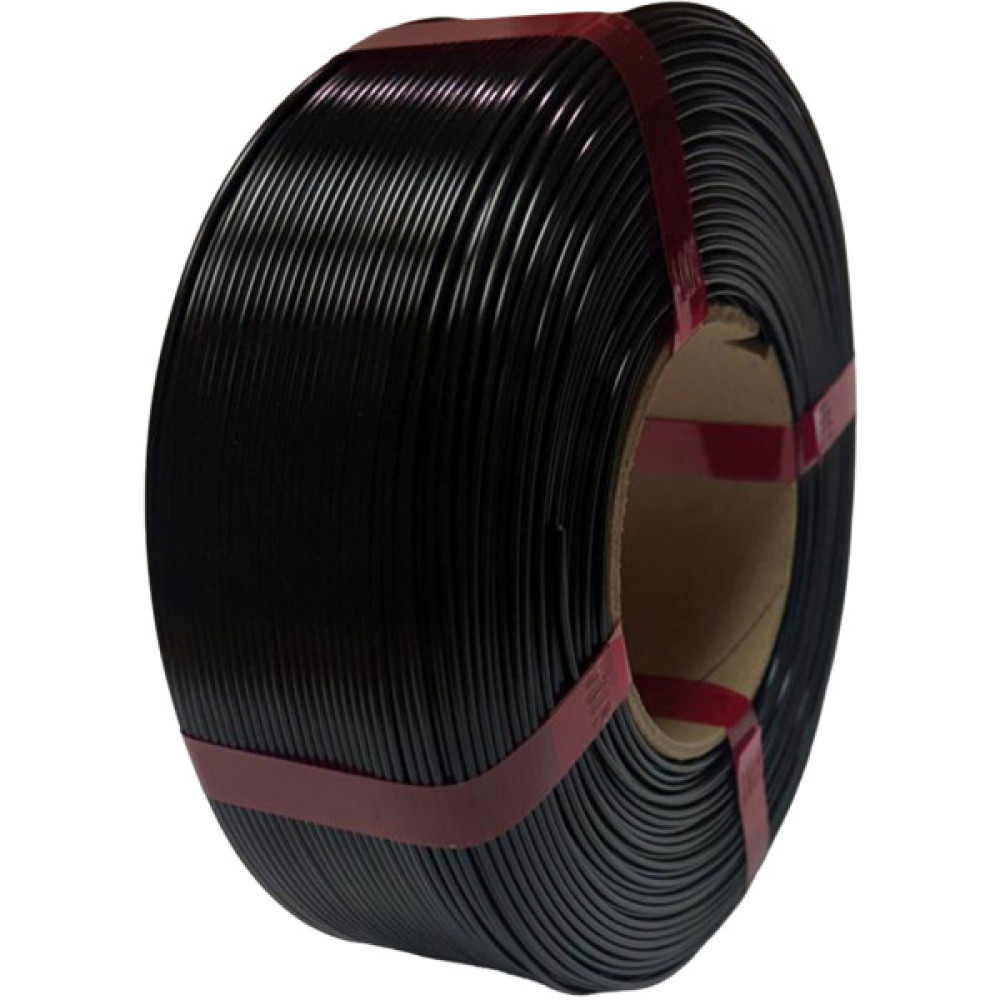 Пластик для 3D-принтера Тірапласт PETG Refill 1.75 мм 1,0 кг black (25311/25211)