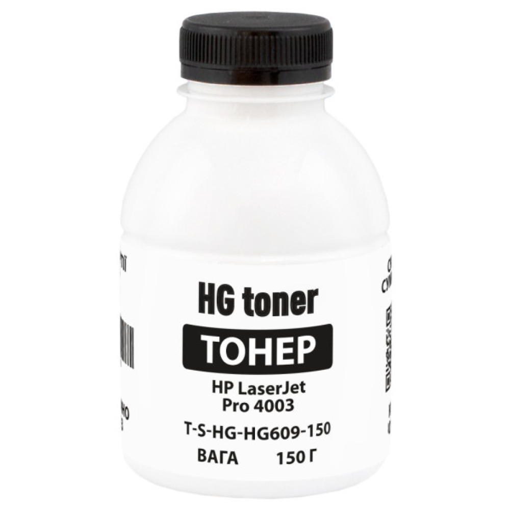 Тонер HP LJ Pro 4003, 150г black HG (TSM-HG609-150)